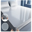 GobekUsa Cooling Jacquard Fitted Sheet: Skin Friendly, Breathable Single Mattress Protector