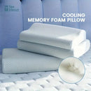GobekUsa Cooling Memory Foam Contour Pillow for Cervical Support