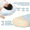GobekUsa Cloud Orthopedic Memory Foam Pillow with Washable Cover