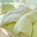 GobekUsa Diamond Grid Jacquard Bedding Sets: Cooling, Soft Duvet Cover for Summer & Autumn