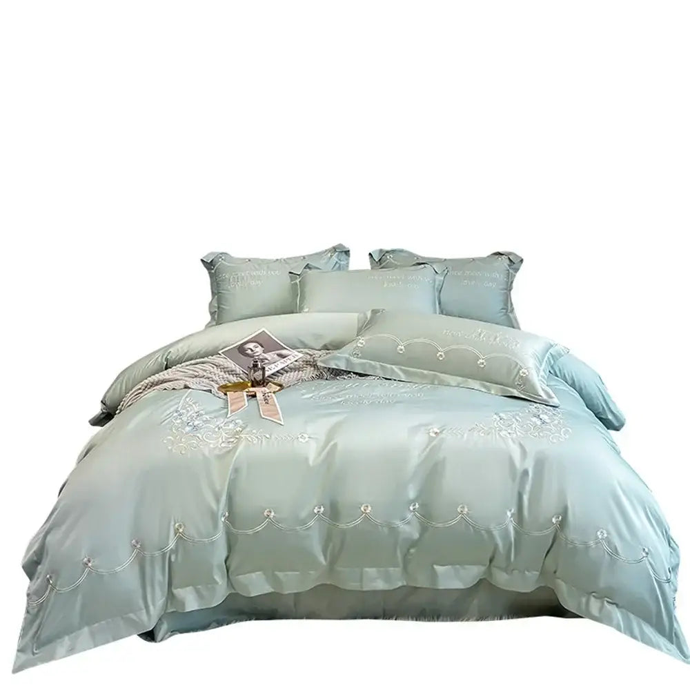 GobekUsa Egyptian Cotton Bedding Sets | Solid Sheet Pillowcase | King Queen Double Size, photo 9 of 10