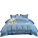 GobekUsa Egyptian Cotton Bedding Sets | Solid Sheet Pillowcase | King Queen Double Size