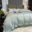 GobekUsa Egyptian Cotton Bedding Sets | Solid Sheet Pillowcase | King Queen Double Size