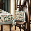 GobekUsa Birds' Chirp & Flower Fragrance Chinese Pattern Pillow Cover for Couch & Bed