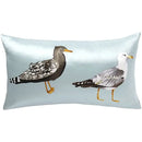 GobekUsa Bird Of Paradise Silk Throw Pillow Cover for Home & Hotel Décor