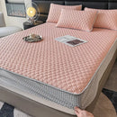 GobekUsa Cool Summer Bed Mat Set Queen - High-quality Ice Silk Fabric