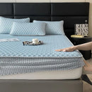 GobekUsa Cool Summer Bed Mat Set Queen - High-quality Ice Silk Fabric
