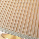GobekUsa Ice Crack Ceramic Table Lamp for Bedroom and Study