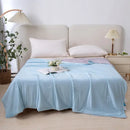 GobekUsa Double Side Ice Cream Air Conditioning Quilt: Soft, Breathable, Machine Washable Summer Blanket