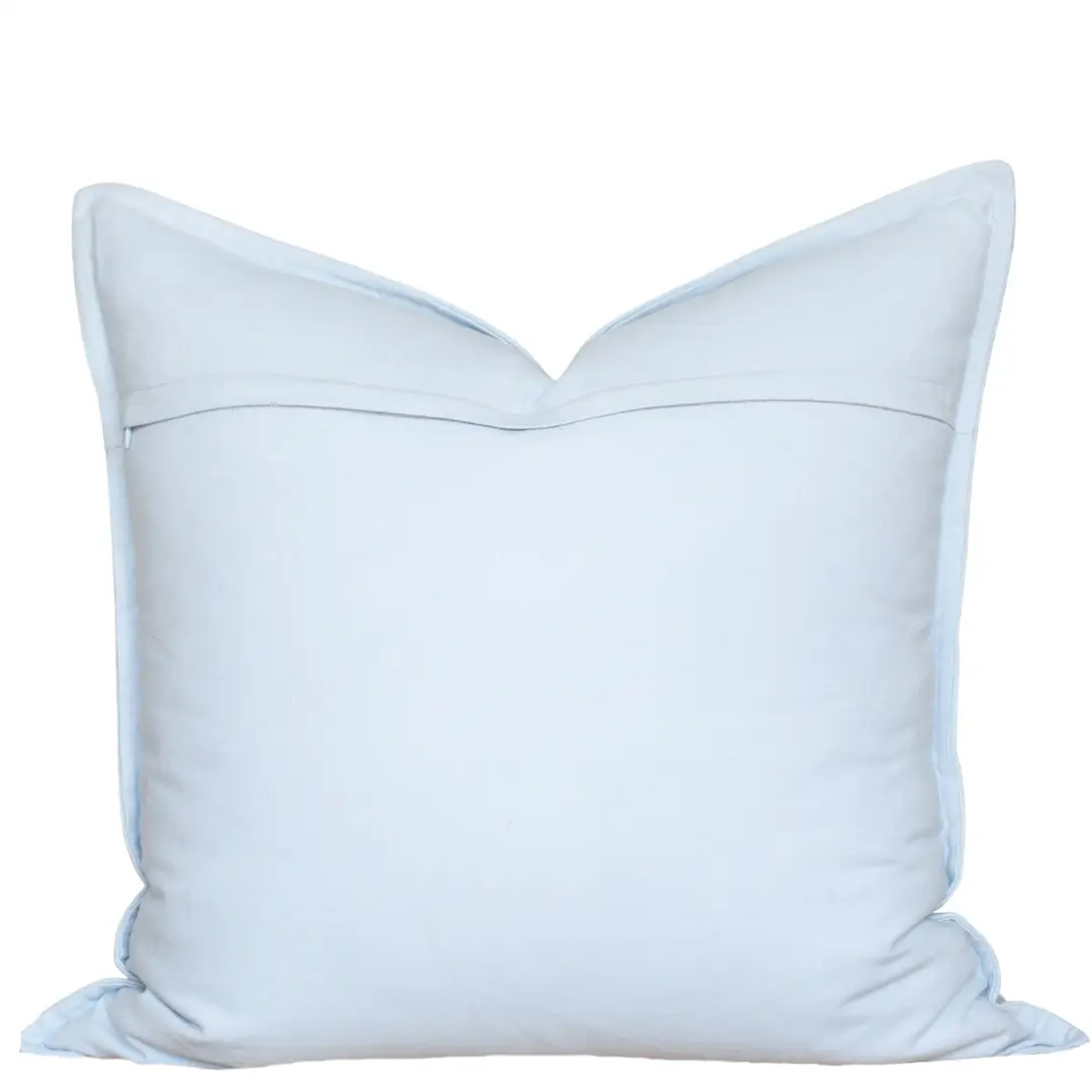 Celeste Solid Pillow Cover | Light Blue, photo 7 of 7