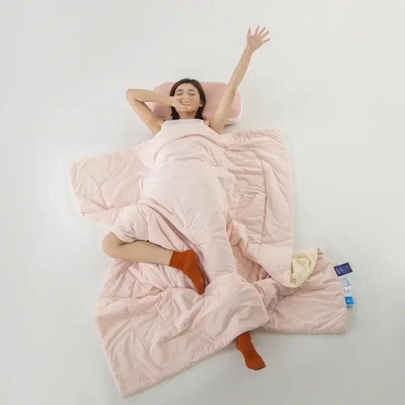 GobekUsa Cooling Fabric Double-Sided Summer Blanket - Light Cooled Comforter, photo 10 of 11