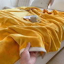 GobekUsa Coral Velvet Summer Blanket: Extra Soft, Skin-friendly, Machine Washable