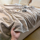 GobekUsa Coral Velvet Summer Blanket: Extra Soft, Skin-friendly, Machine Washable