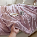 GobekUsa Coral Velvet Summer Blanket: Extra Soft, Skin-friendly, Machine Washable