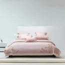 GobekUsa Eucalyptus Lyocell Soft Silky Cool Bedding Set with Leaves Embroidery