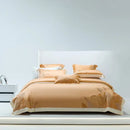 GobekUsa Eucalyptus Lyocell Soft Silky Cool Bedding Set with Leaves Embroidery