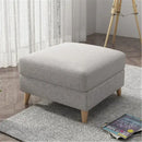 GobekUsa Jacquard Square Stool Cover for Living Room Office Home Decor