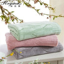 GobekUsa Bamboo Knitted Cooling Blanket - Queen Size