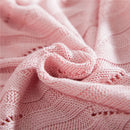 GobekUsa Bamboo Knitted Cooling Blanket - Queen Size