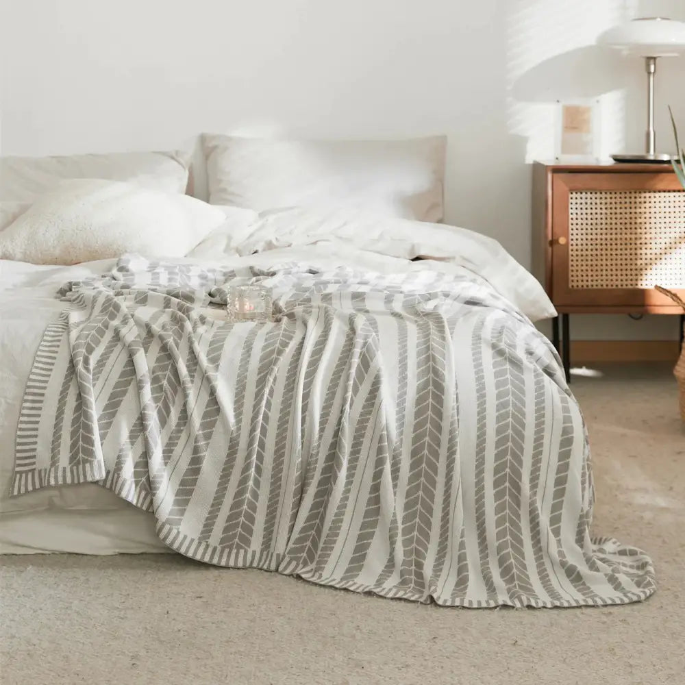 GobekUsa Bamboo Knitted Cooling Blanket, photo 9 of 11