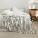 GobekUsa Bamboo Knitted Cooling Blanket