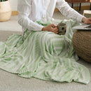 GobekUsa Bamboo Knitted Cooling Blanket