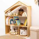 White Dollhouse Bookcase
