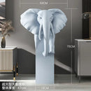 GobekUsa Elephant Ornaments: Light Luxury Living Room Decor for Home & Office