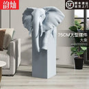 GobekUsa Elephant Ornaments: Light Luxury Living Room Decor for Home & Office