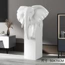 GobekUsa Elephant Ornaments: Light Luxury Living Room Decor for Home & Office