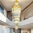 GobekUsa Light Luxury Crystal Chandelier for Elegant Living Spaces