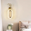 GobekUsa Light Luxury Modern Minimalist Wall Lamp for Bedroom Living Room Corridor