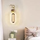GobekUsa Light Luxury Modern Minimalist Wall Lamp for Bedroom Living Room Corridor