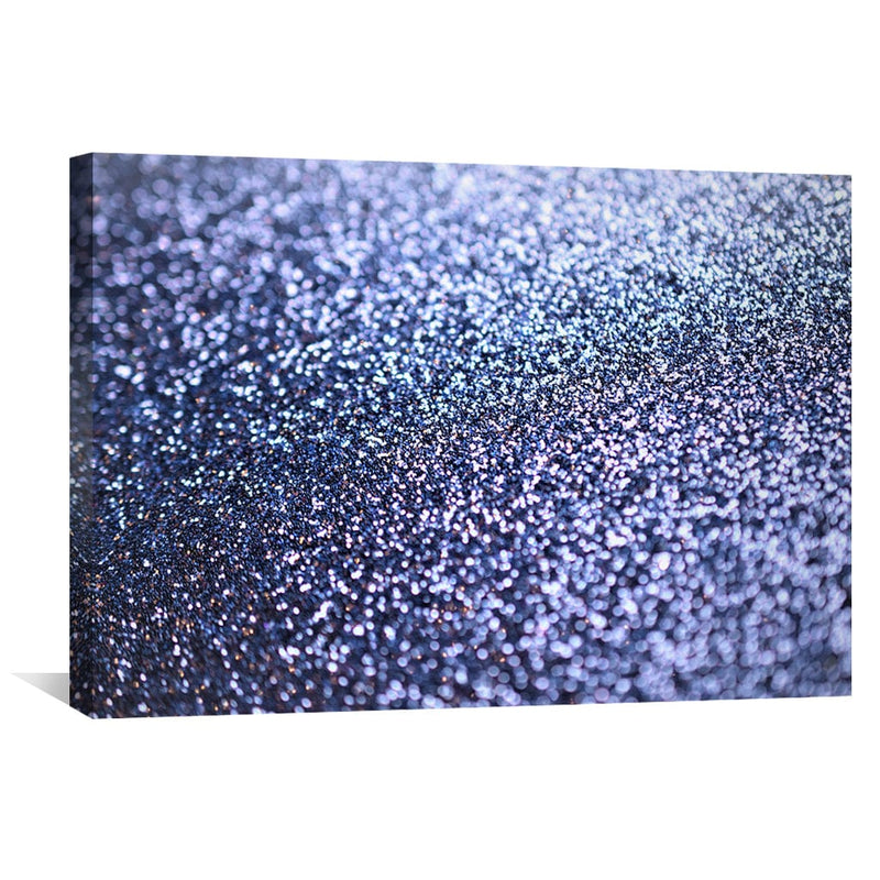 Light Purple Glitter Canvas