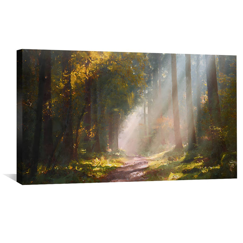 Light Through The Trees Canvas