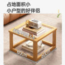 GobekUsa Glass Coffee Table Set for Small Apartment Living