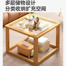 GobekUsa Glass Coffee Table Set for Small Apartment Living