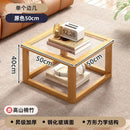 GobekUsa Glass Coffee Table Set for Small Apartment Living