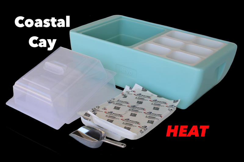 REVO Dubler HEAT | Flameless Chafer and Cooler | Coastal Cay