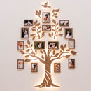 Wooden Led Family Tree - Nova
