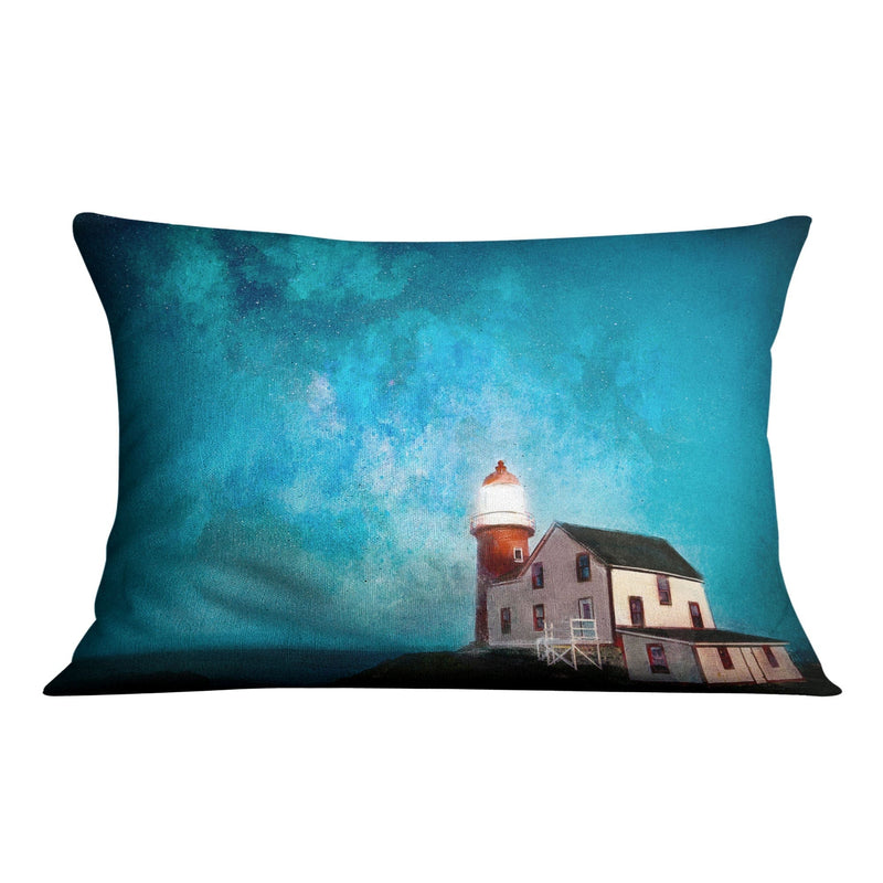 Lighthouse and the Stars Cushion