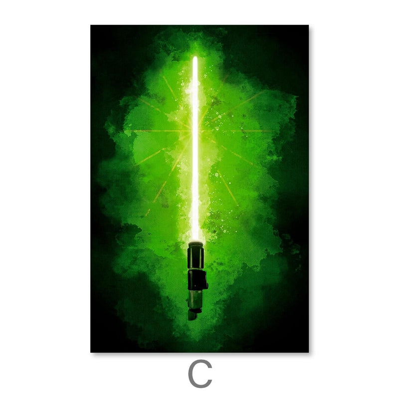 Lightsabers Canvas