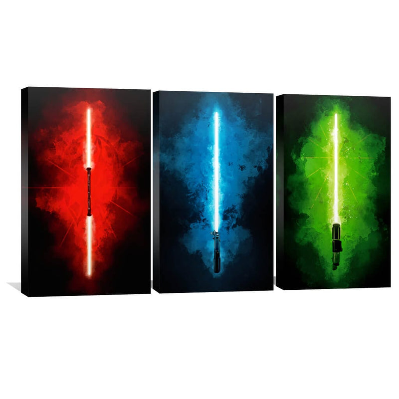 Lightsabers Canvas