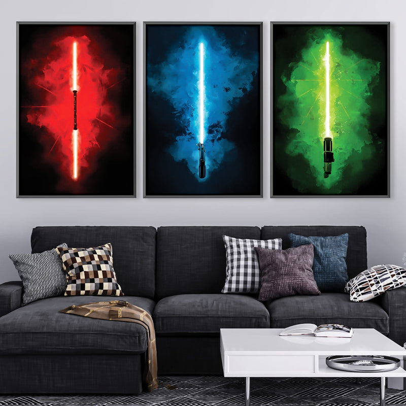 Lightsabers Canvas