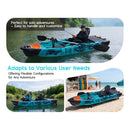 Lightweight 10FT 1-Person Modular Fishing Kayak With Fin Drive System (SAK21489)