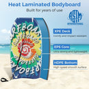 33/37/41 Inches Lightweight Body Board Boogie Board with EPS Core XPE Deck HDPE Bottom Multicolor4 by LJGDeals