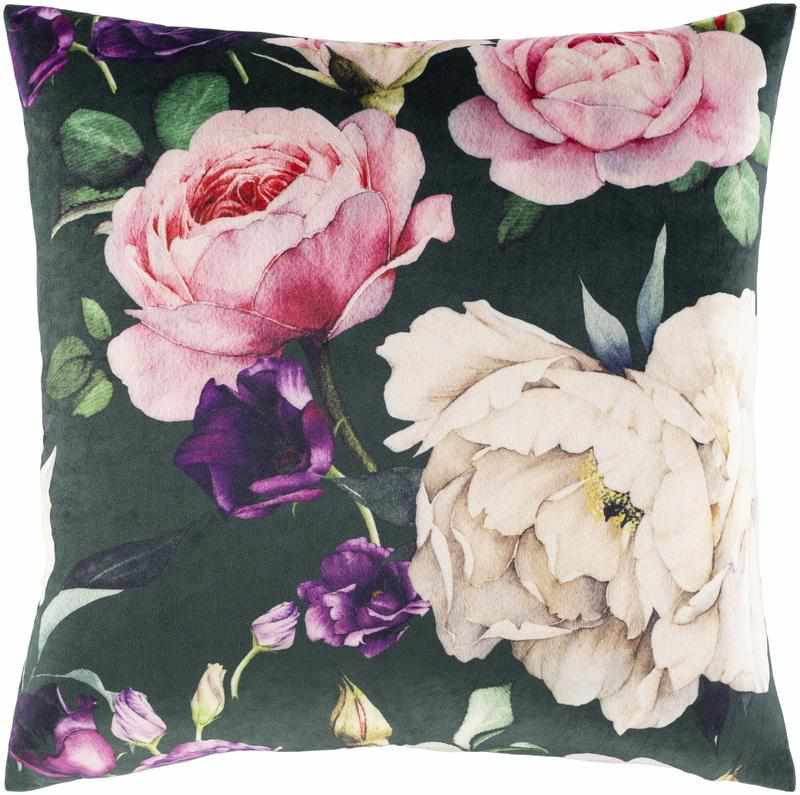 Boeicop Dark Green Pillow Cover