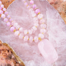 Lilac Jade Statement Necklace
