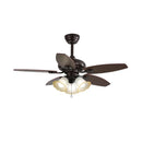 Lily Bloom Decorative Flower Ceiling Fan Lights