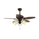Lily Bloom Decorative Flower Ceiling Fan Lights